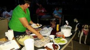 POTR 2015-early bird barbque 7